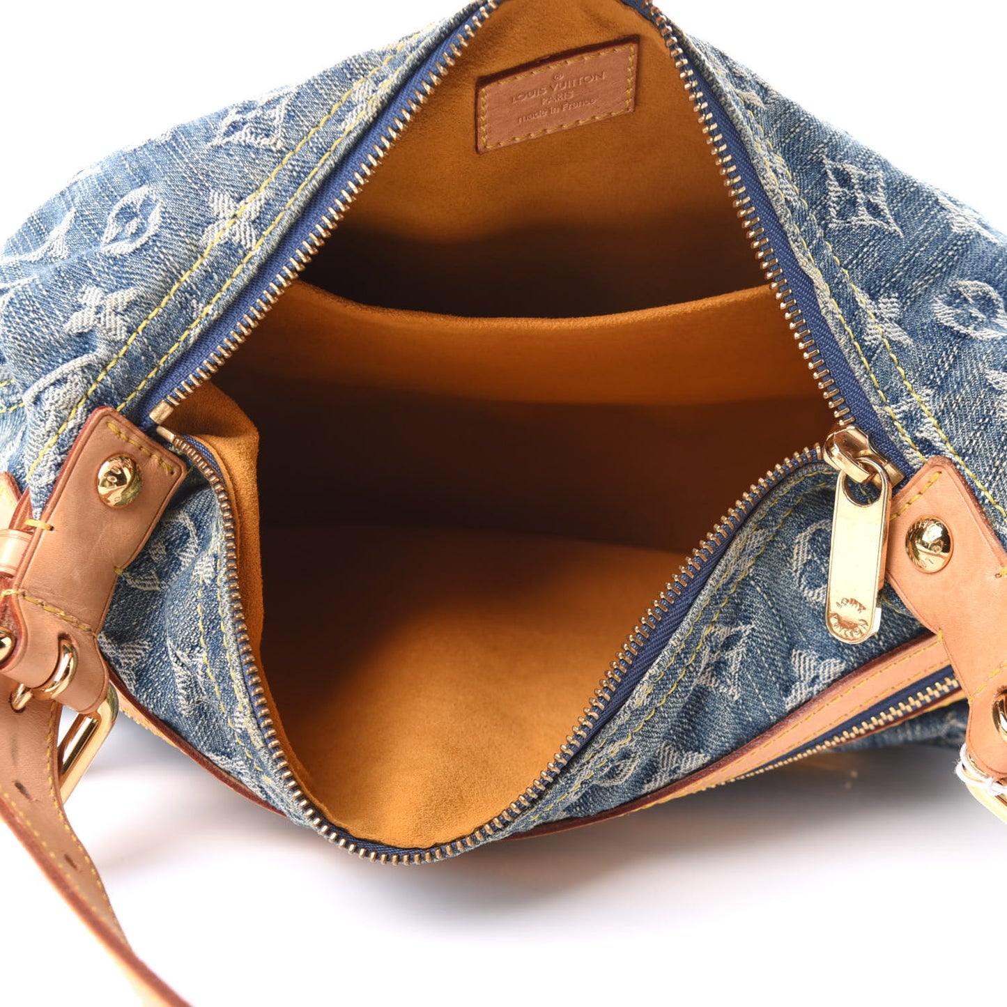 Monogram Denim Baggy PM Blue