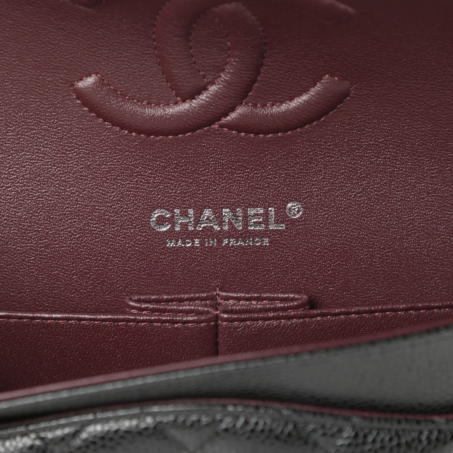 Chanel Caviar Quilted Medium Double Flap Black 6 of 11