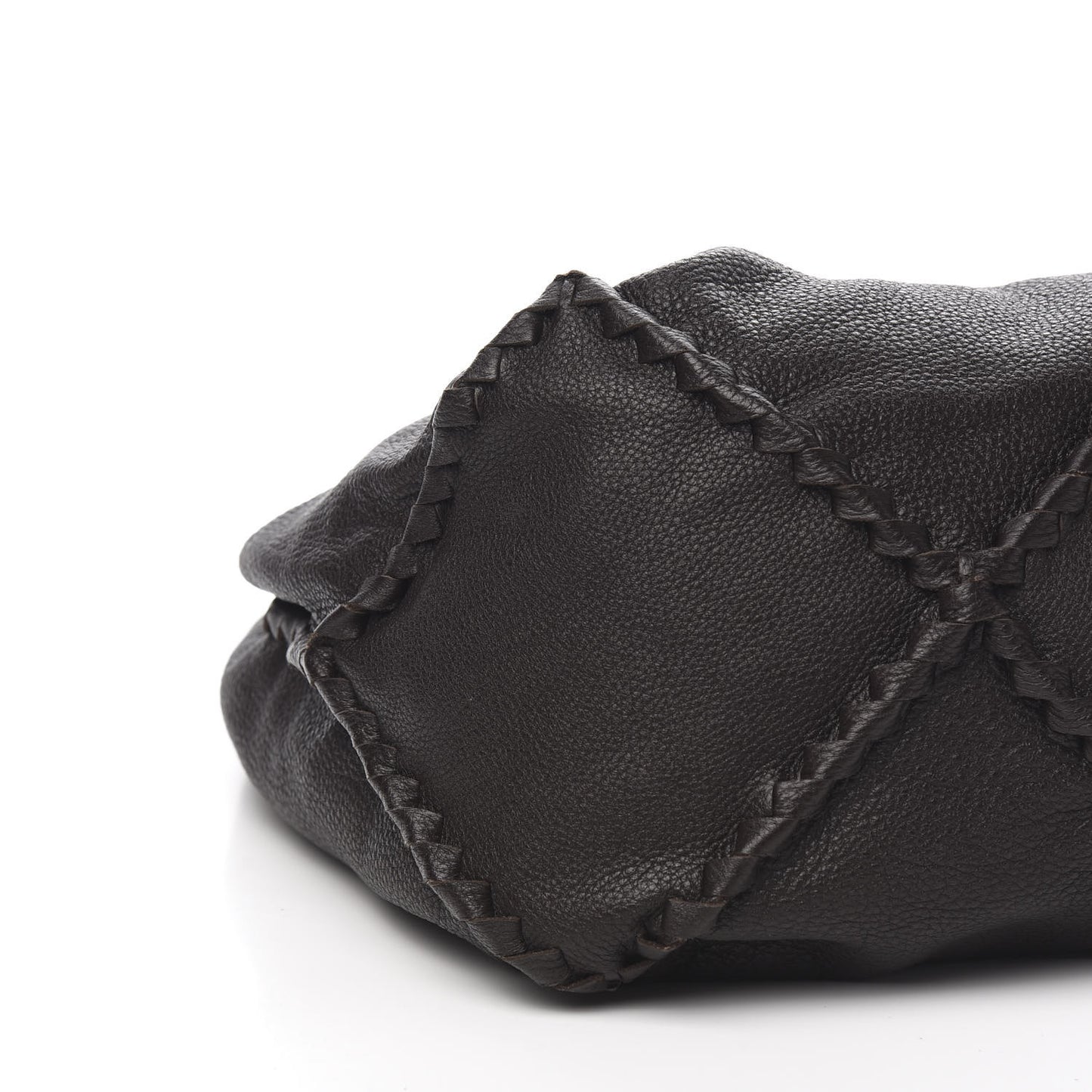 Cervo Deerskin Hobo Ebano