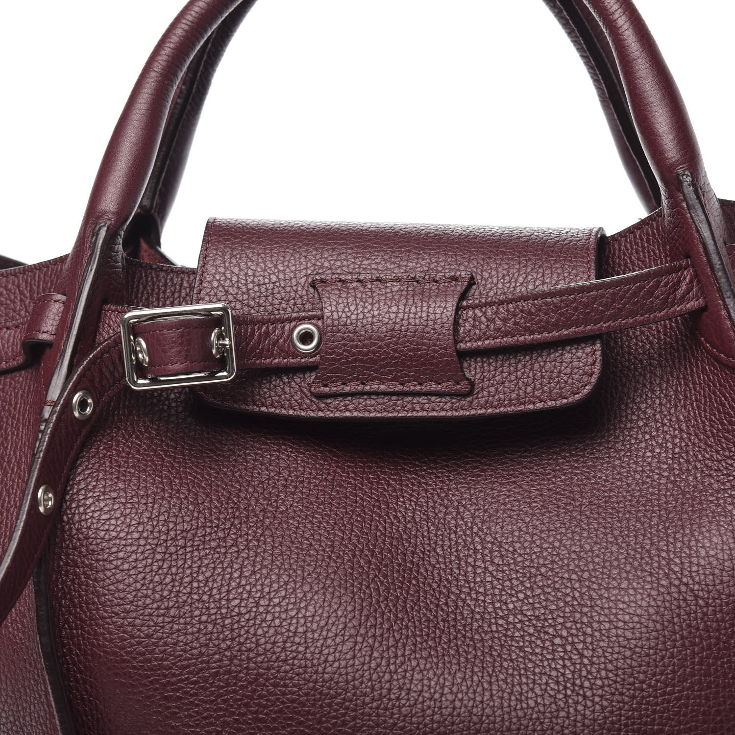 Celine Supple Grained Calfskin Long Strap Small Big Bag Light Burgundy 10 of 10