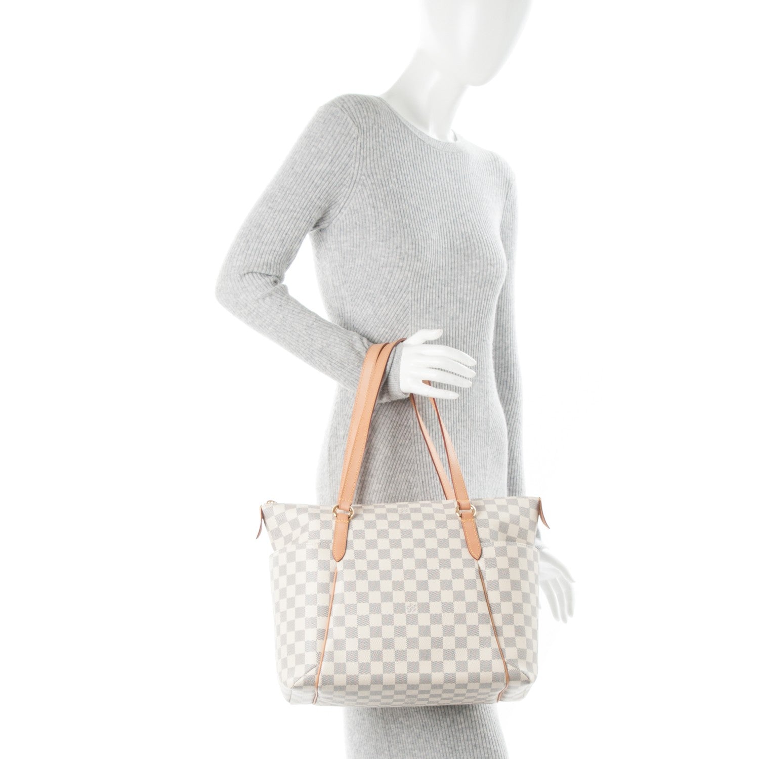 Louis Vuitton Damier Azur Totally MM 2 of 7