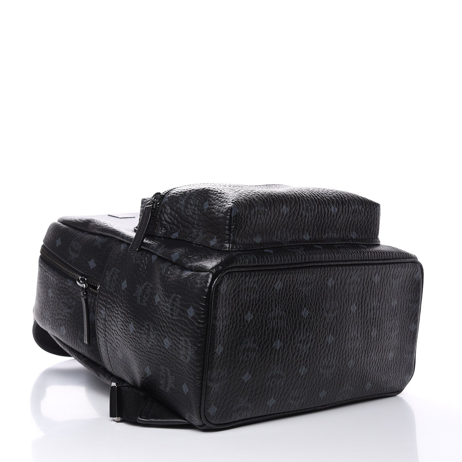 MCM Visetos Large Stark Backpack Black 4 of 9