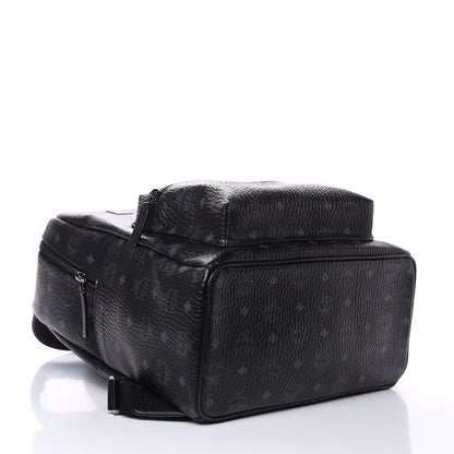 MCM Visetos Large Stark Backpack Black 4 of 9