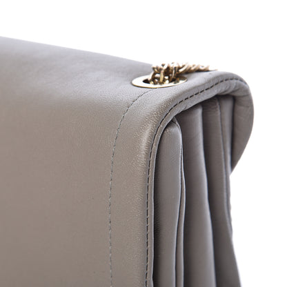 Lanvin Lambskin Quilted Medium Sugar Flap Shoulder Bag Grey 12 of 19