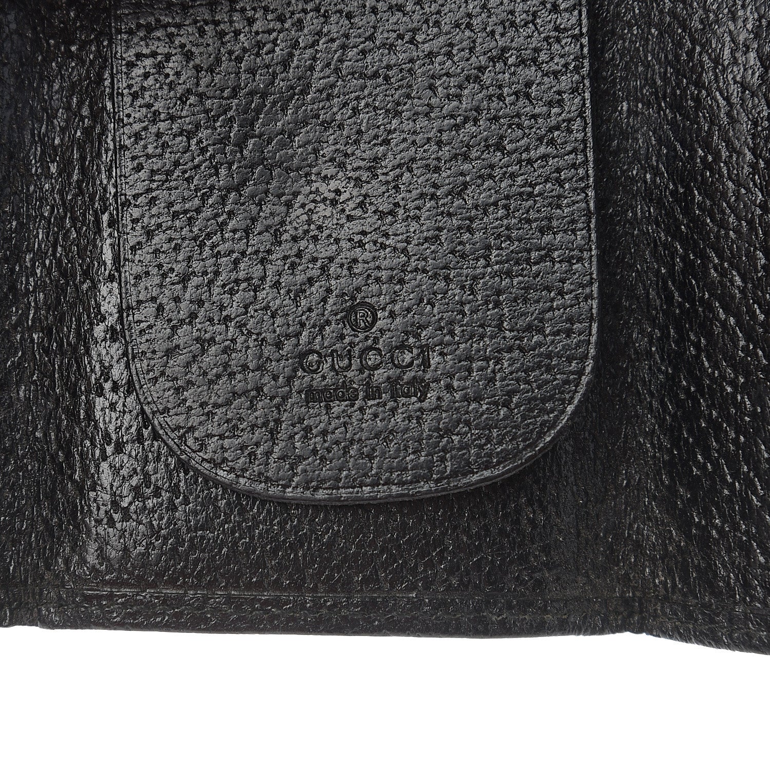Gucci Calfskin Square G 6 Key Holder Case Black 5 of 7