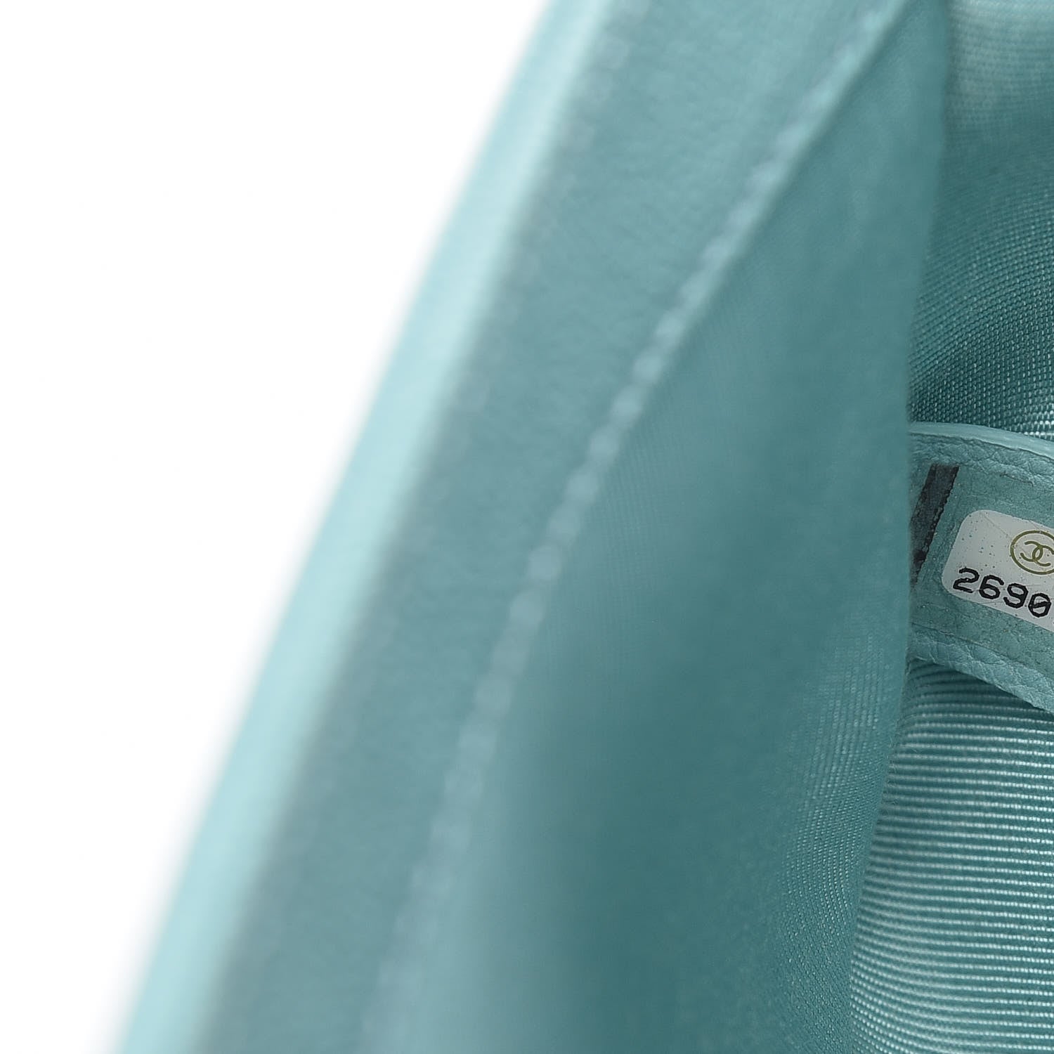 Chanel Caviar Quilted Small Boy Flap Light Blue 7 of 10