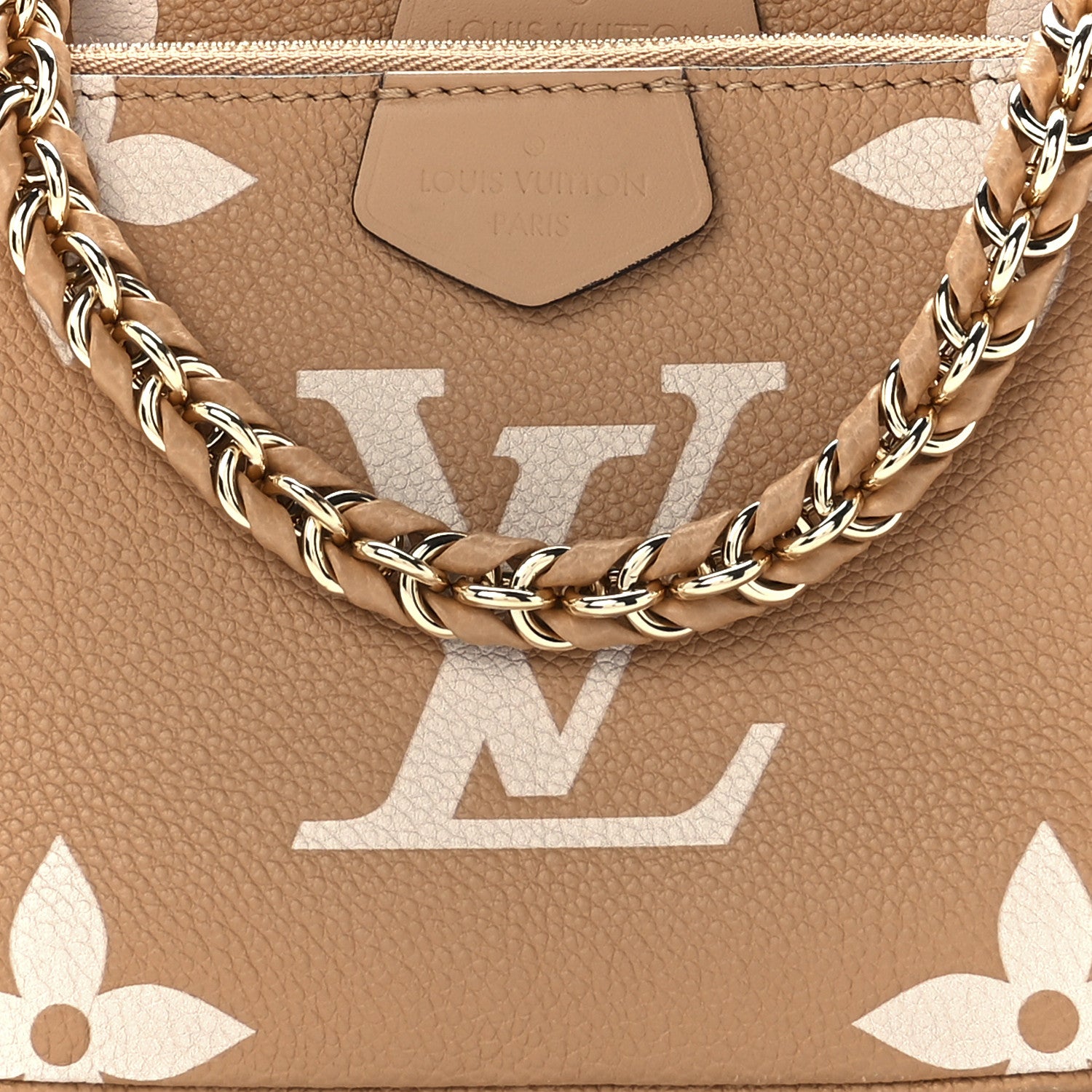 Louis Vuitton Empreinte Monogram Giant Multi Pochette Accessories Arizona Creme 8 of 11