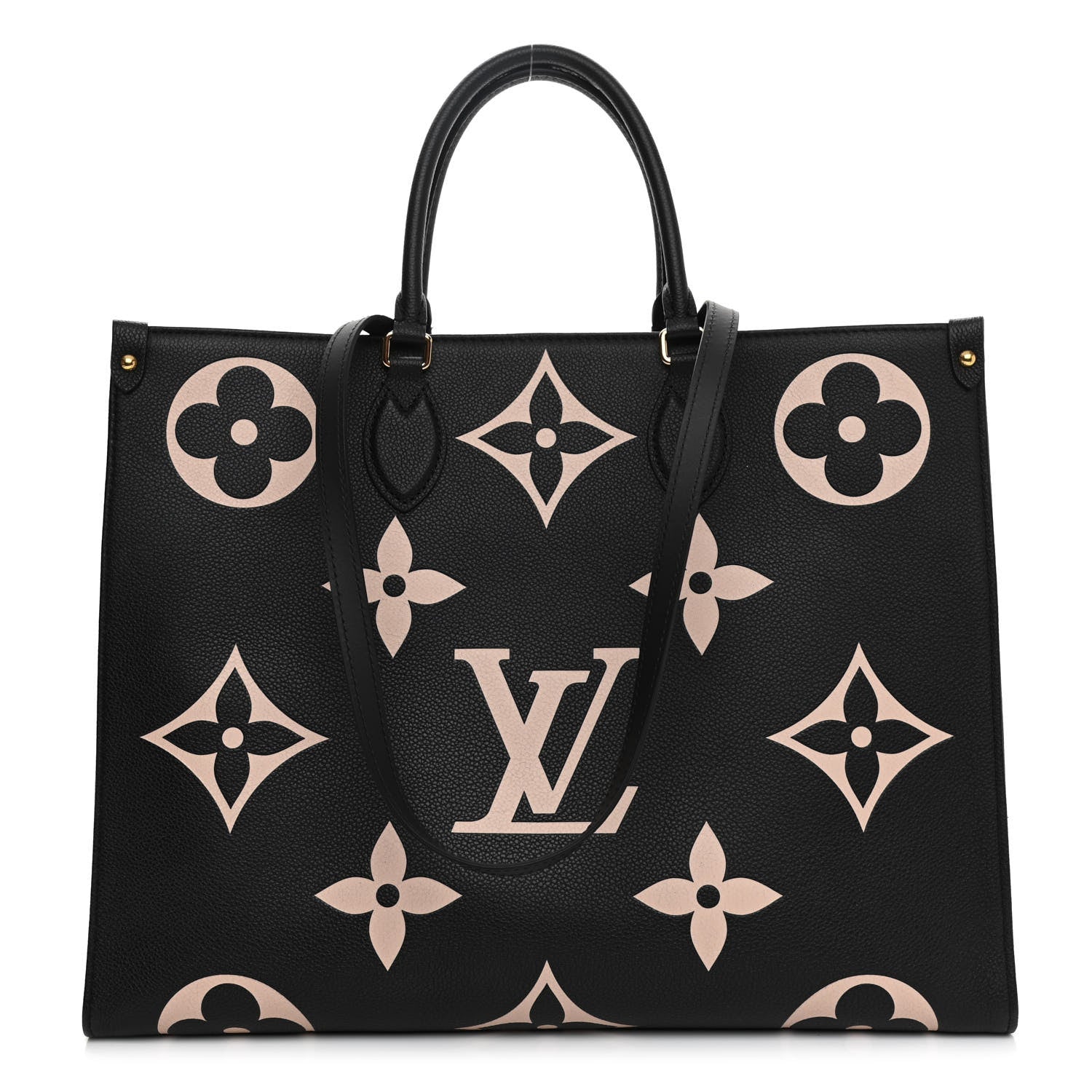 Louis Vuitton Empreinte Monogram Giant Onthego GM Black Beige 1 of 19