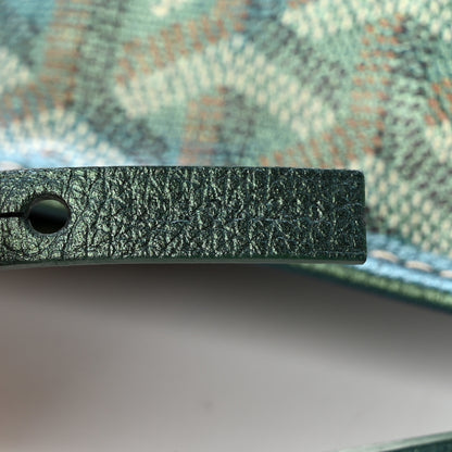 Goyard Iridescent Goyardine Boheme Hobo Pearly Green 8 of 11