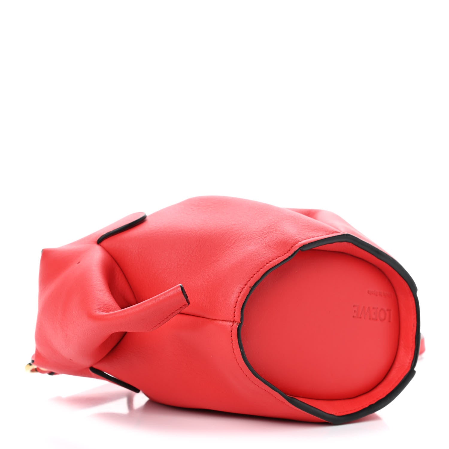 Loewe Calfskin Mini Elephant Crossbody Bag Scarlet Red 3 of 4