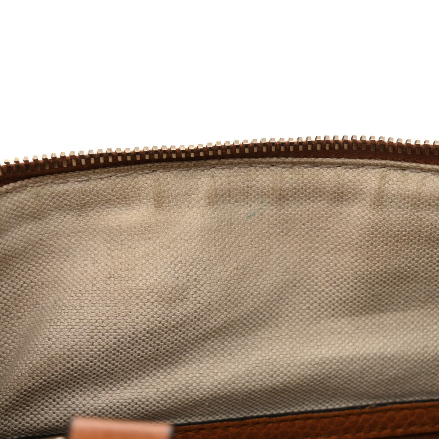 Calfskin Vintage Web Medium Boston Tobacco