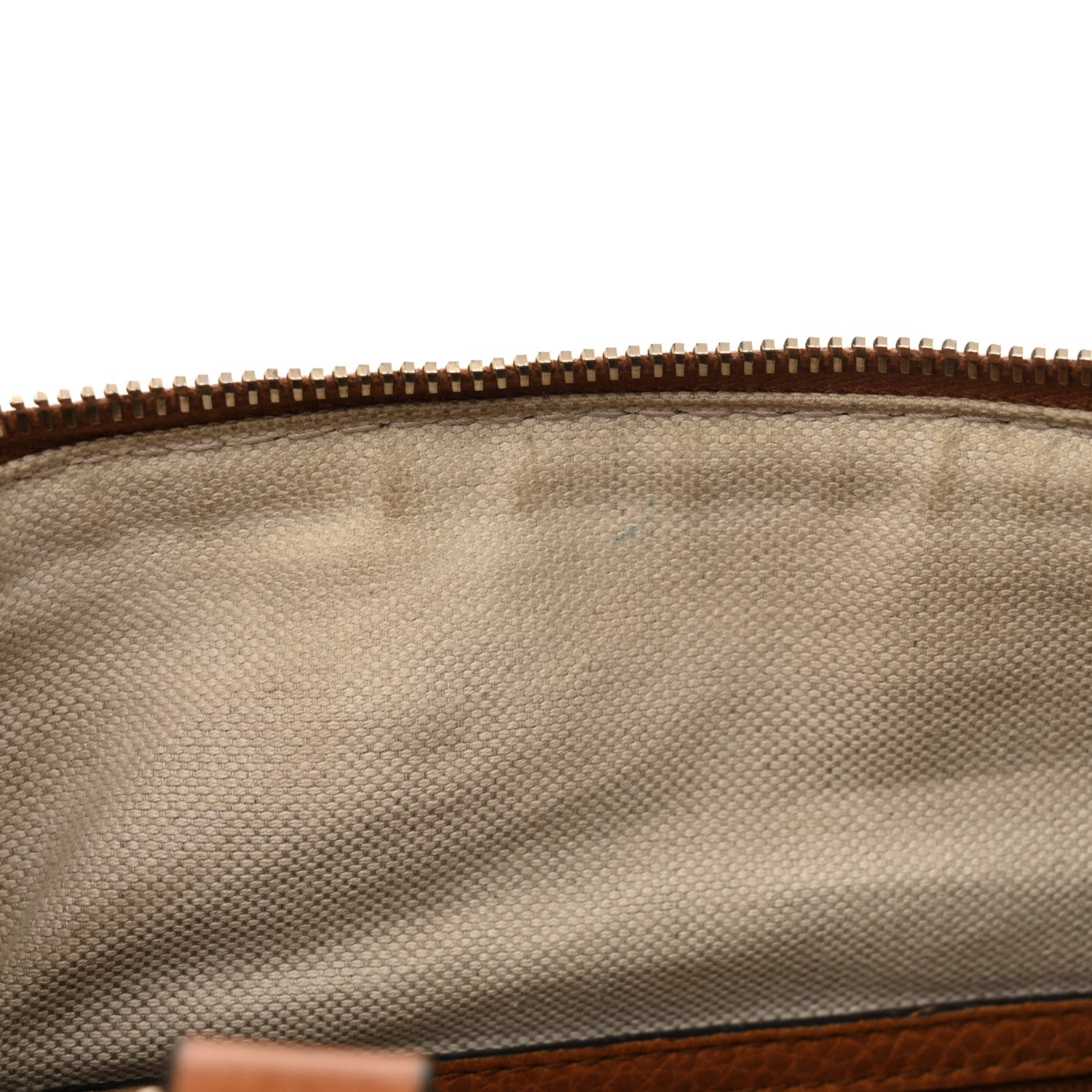 Gucci Calfskin Vintage Web Medium Boston Tobacco 13 of 18