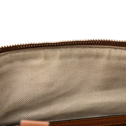 Gucci Calfskin Vintage Web Medium Boston Tobacco 13 of 18