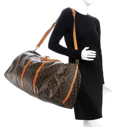 Louis Vuitton Monogram Keepall Bandouliere 60 2 of 19