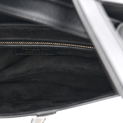 Christian Dior Calfskin Saddle Bag Black 5 of 10