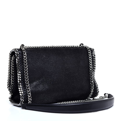Stella McCartney Shaggy Deer Falabella Messenger Black 3 of 8