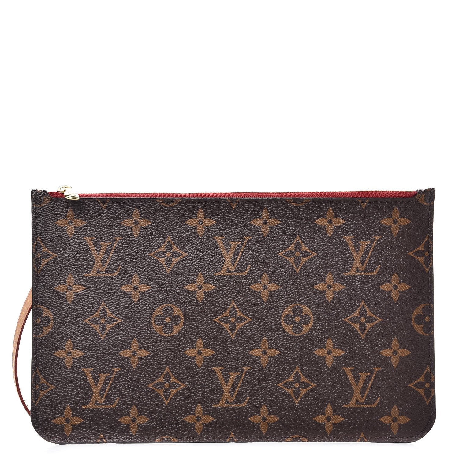 Louis Vuitton Monogram Neverfull MM GM Pochette Cherry 1 of 7