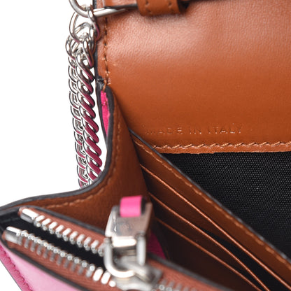 Givenchy Lambskin Emblem Chain Wallet Cyclamen 8 of 10