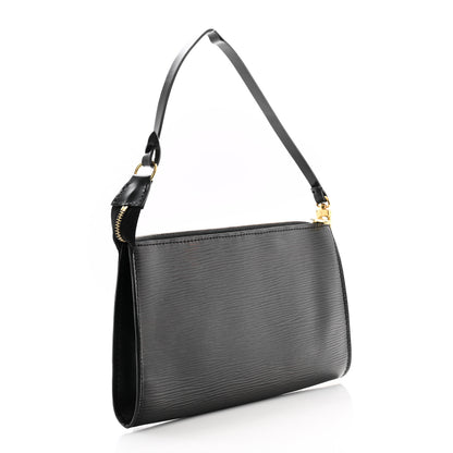 Louis Vuitton Epi Pochette Accessories 24 Black 3 of 9