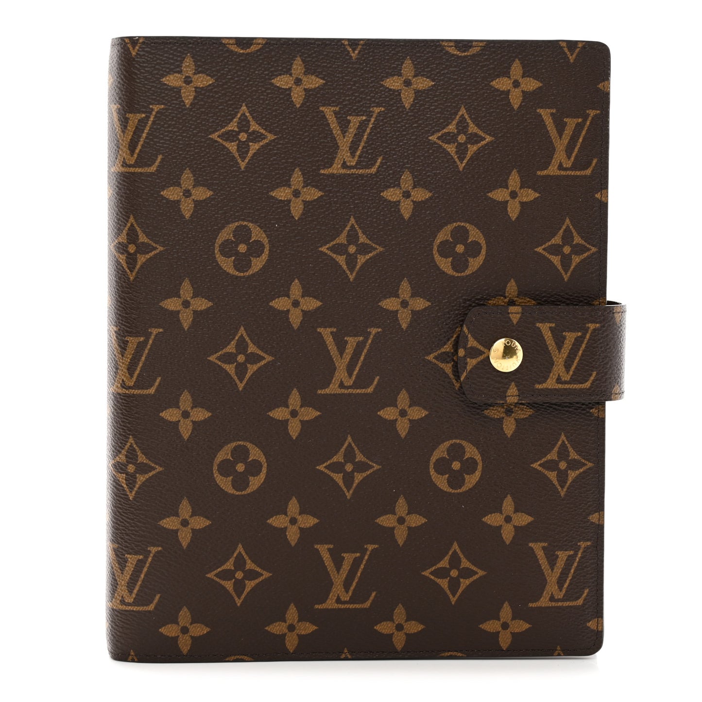 Monogram Large Ring Agenda Cover