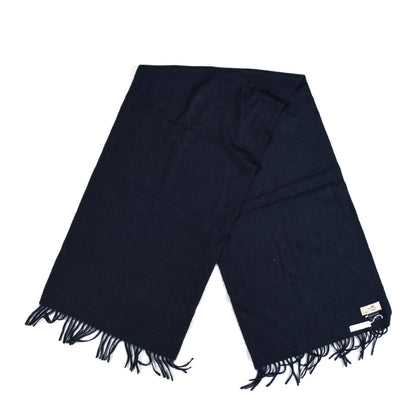 Hermes Cashmere Muffler Navy 2 of 4
