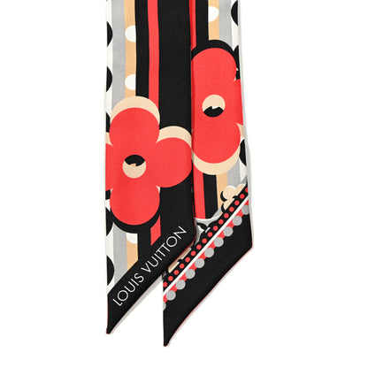 Louis Vuitton Silk Pop Monogram BB Bandeau Red 2 of 3