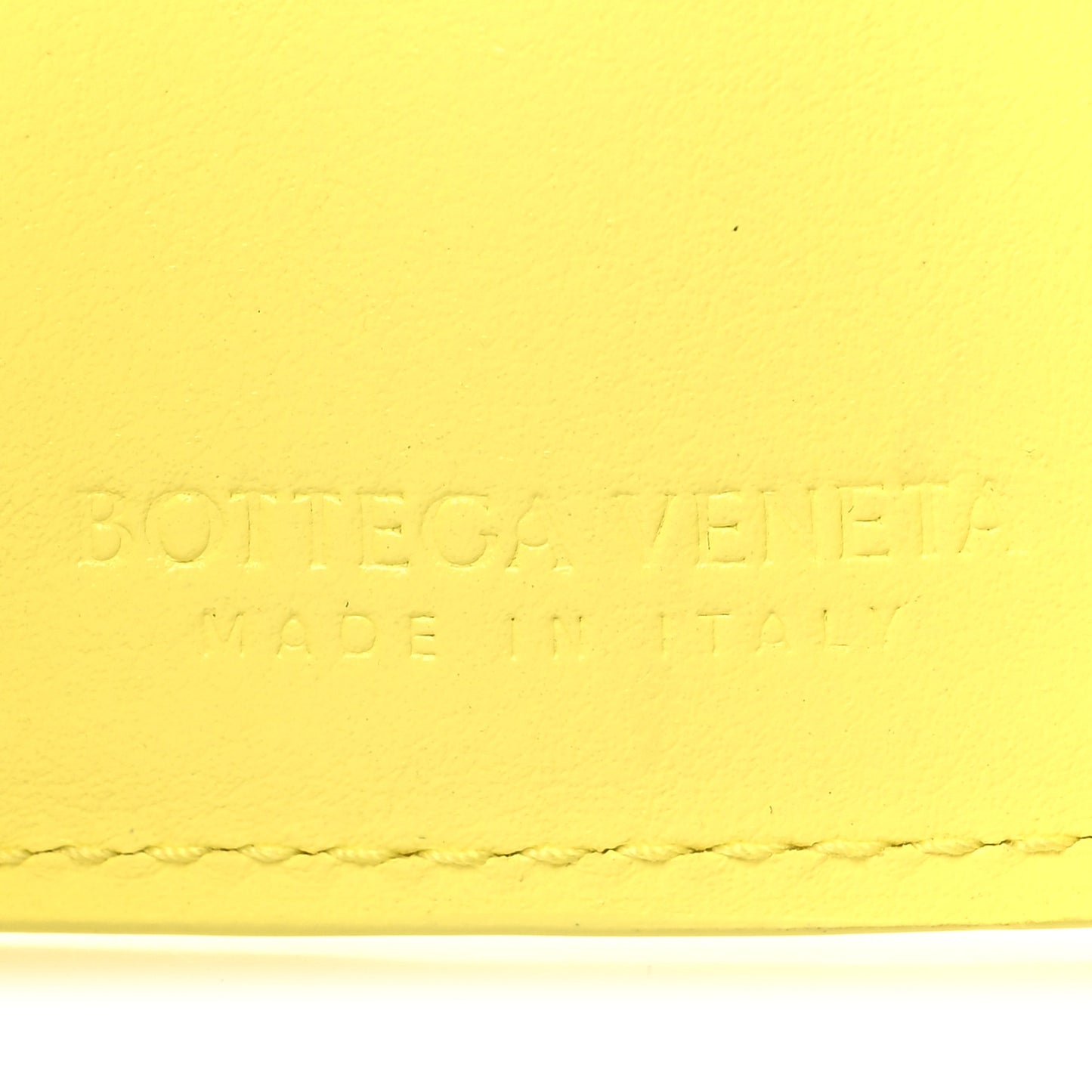 Nappa Intrecciato Trifold Wallet Ice Cream