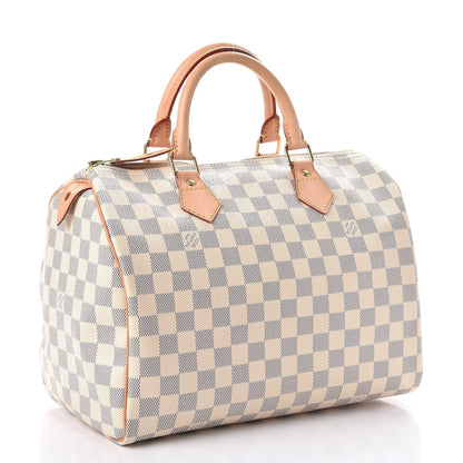Louis Vuitton Damier Azur Speedy 30 3 of 10