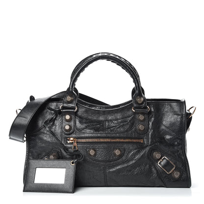 Balenciaga Agneau Giant 21 Rose Gold Hardware Part Time Black 1 of 11