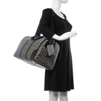 Gucci GG Supreme Monogram Caleido Medium Duffle Black 3 of 9