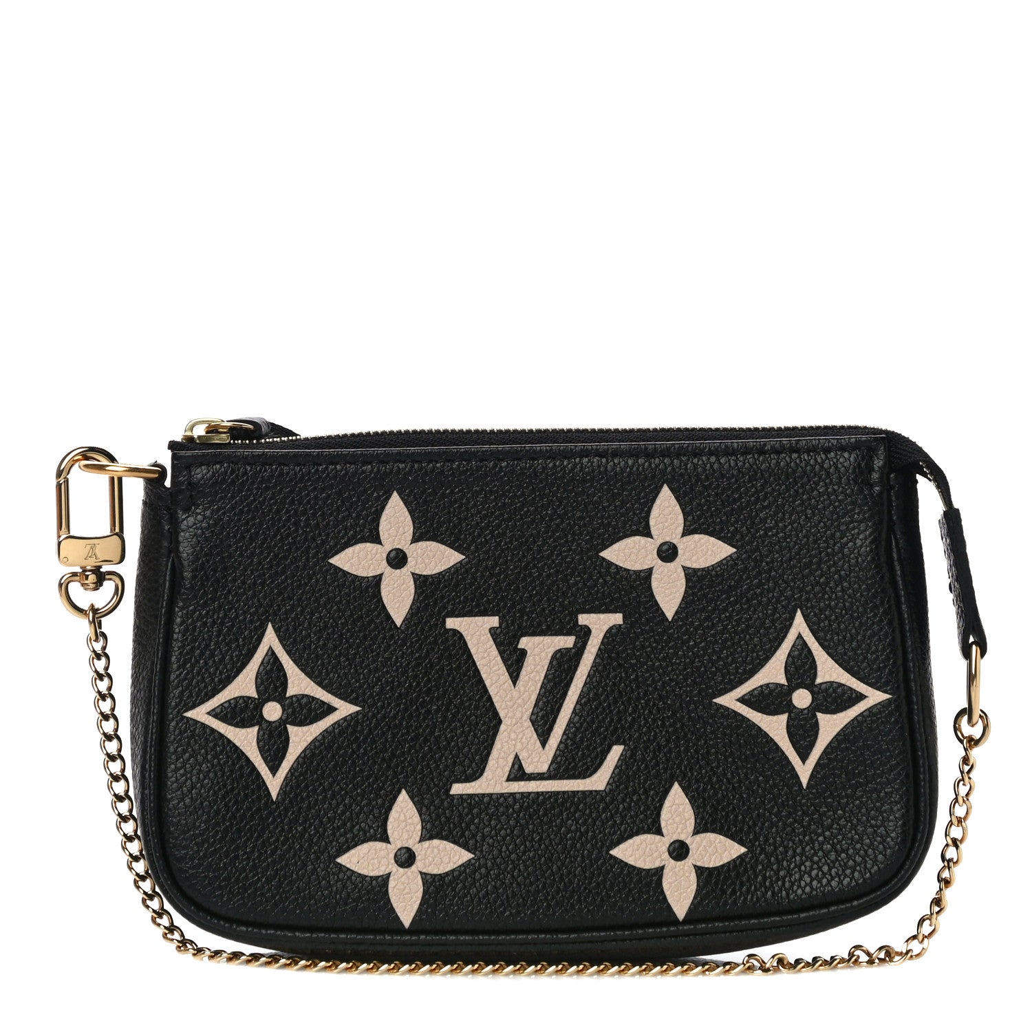 Louis Vuitton Empreinte Monogram Giant Mini Pochette Accessories Black 1 of 10