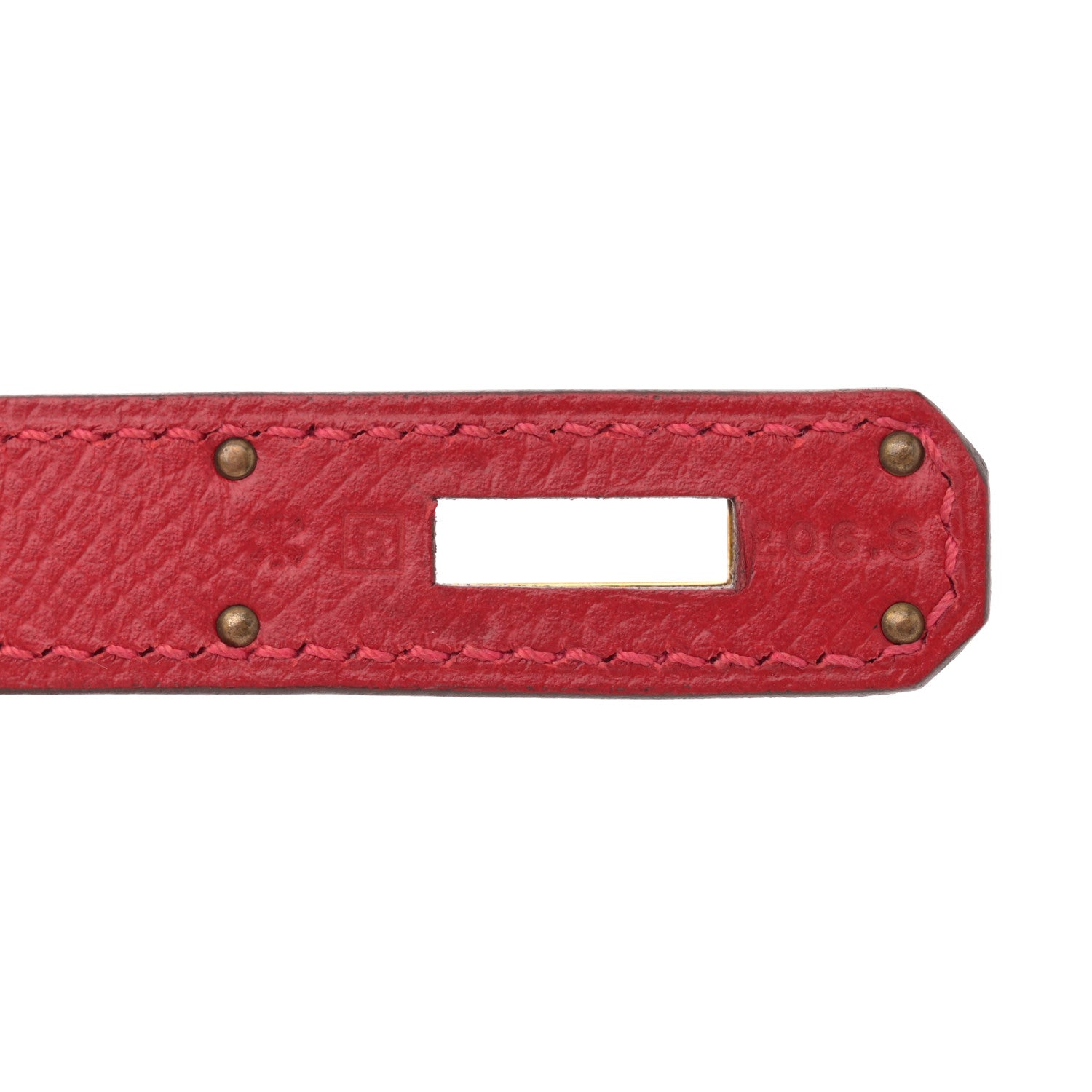Hermes Epsom Kelly Sellier 35 Rouge Casaque 7 of 11