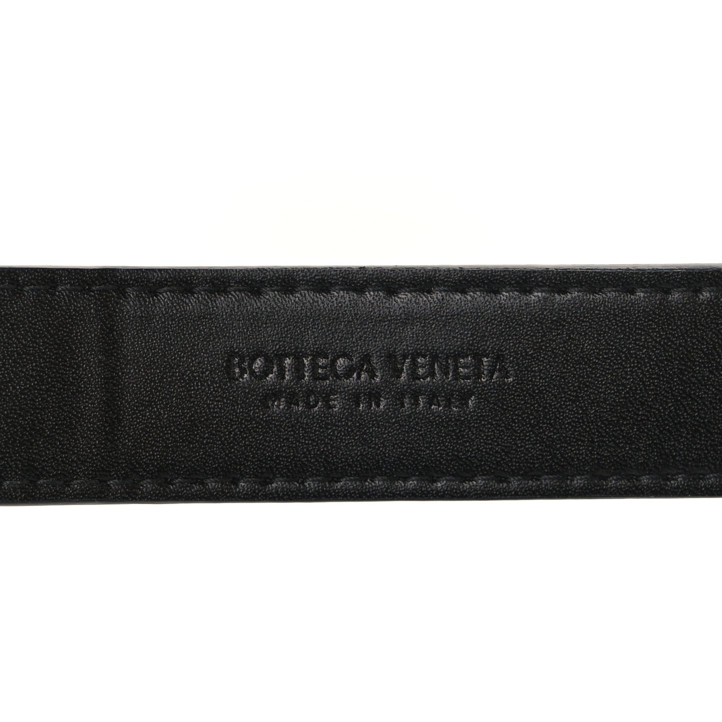 Nappa Maxi Intreccio The Belt Cassette Bag Black
