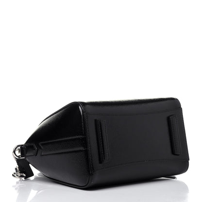 Givenchy Textured Patent Calfskin Mini Antigona Black 5 of 11