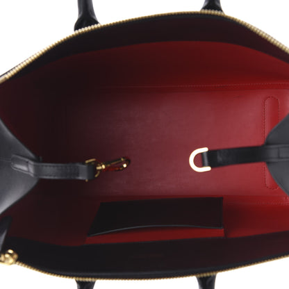 Mansur Gavriel Calfskin Mini Travel Crossbody Bag Black Flamma 5 of 9