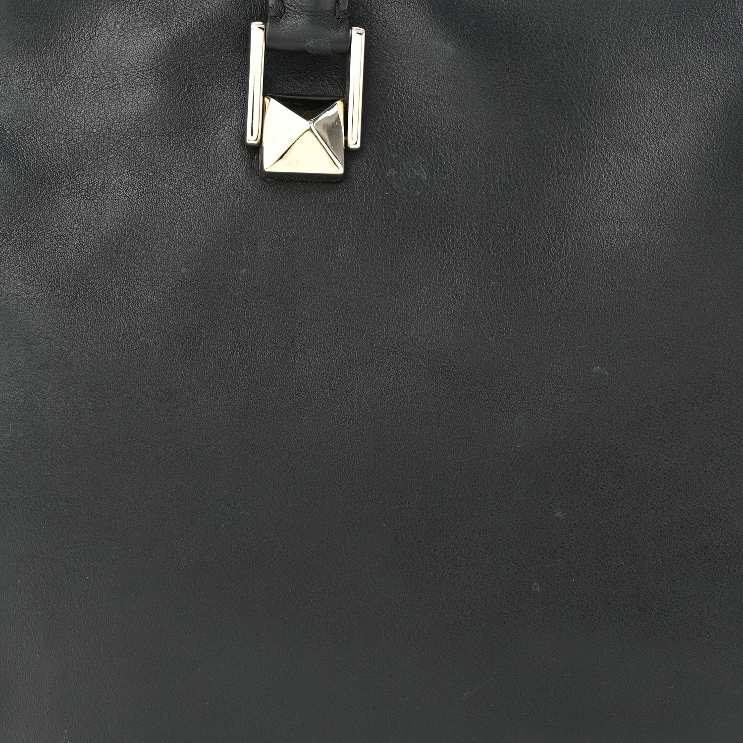 Valentino Garavani Vitello Macro Rockstud Runway Tote Black 11 of 15