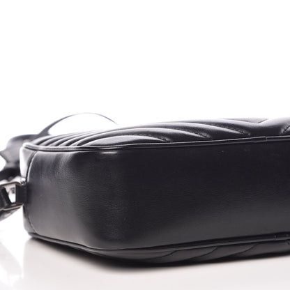 Saint Laurent Calfskin Matelasse Monogram Lou Camera Bag Black 8 of 9