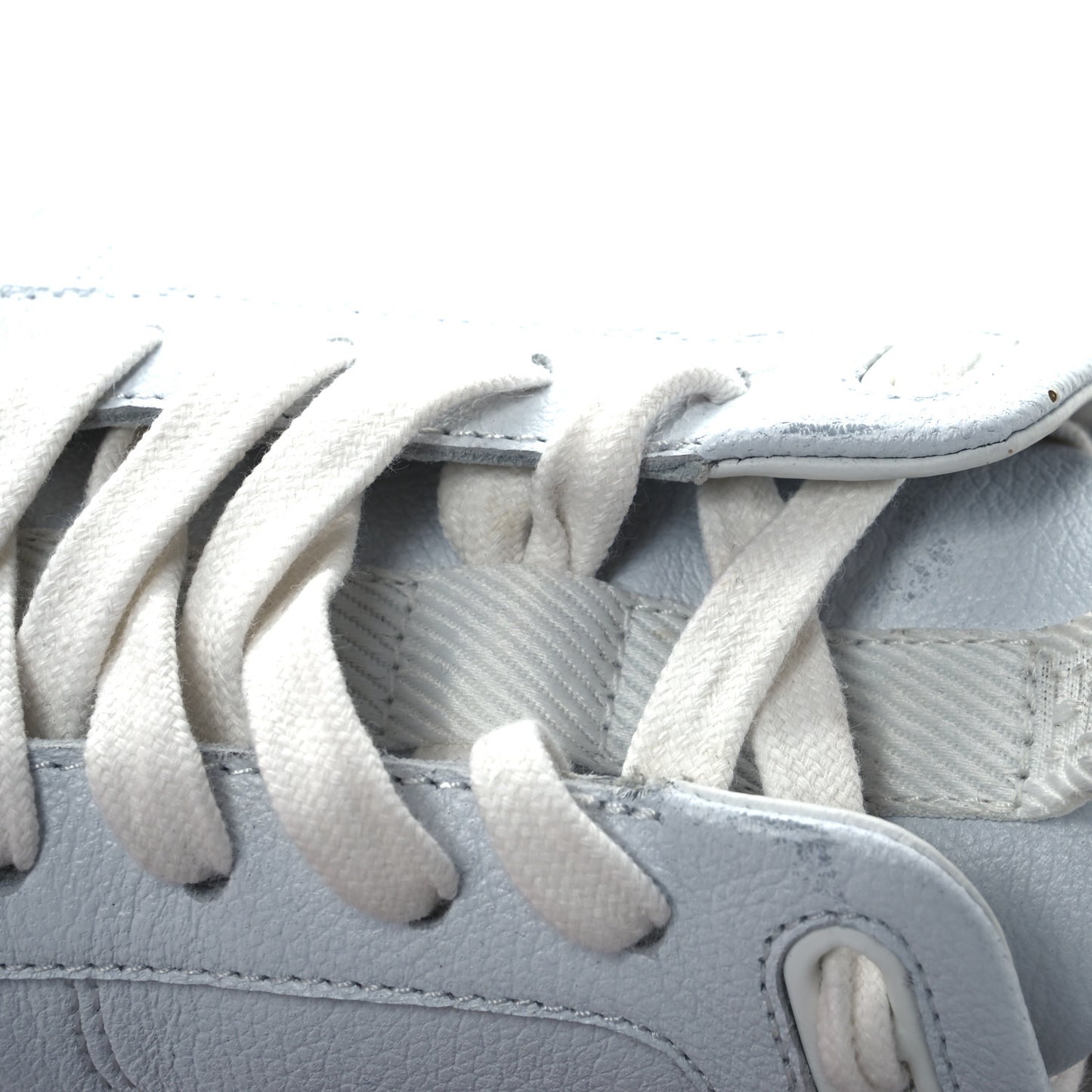 Goatskin Impulse Sneakers 38 White