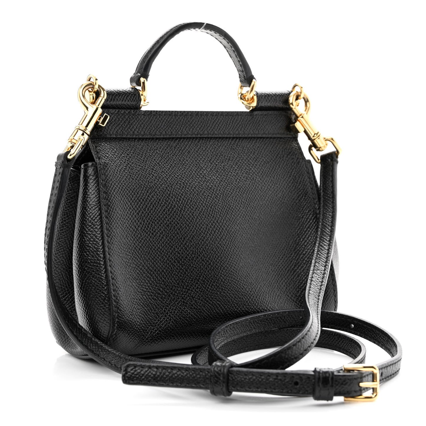 Dauphine Micro Miss Sicily Satchel Black