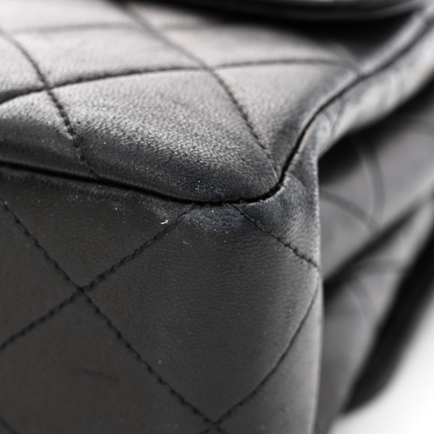 Chanel Lambskin Quilted Medium Double Sided Flap Black 14 of 16