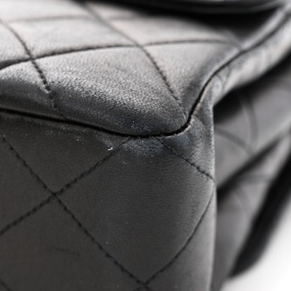 Chanel Lambskin Quilted Medium Double Sided Flap Black 14 of 16