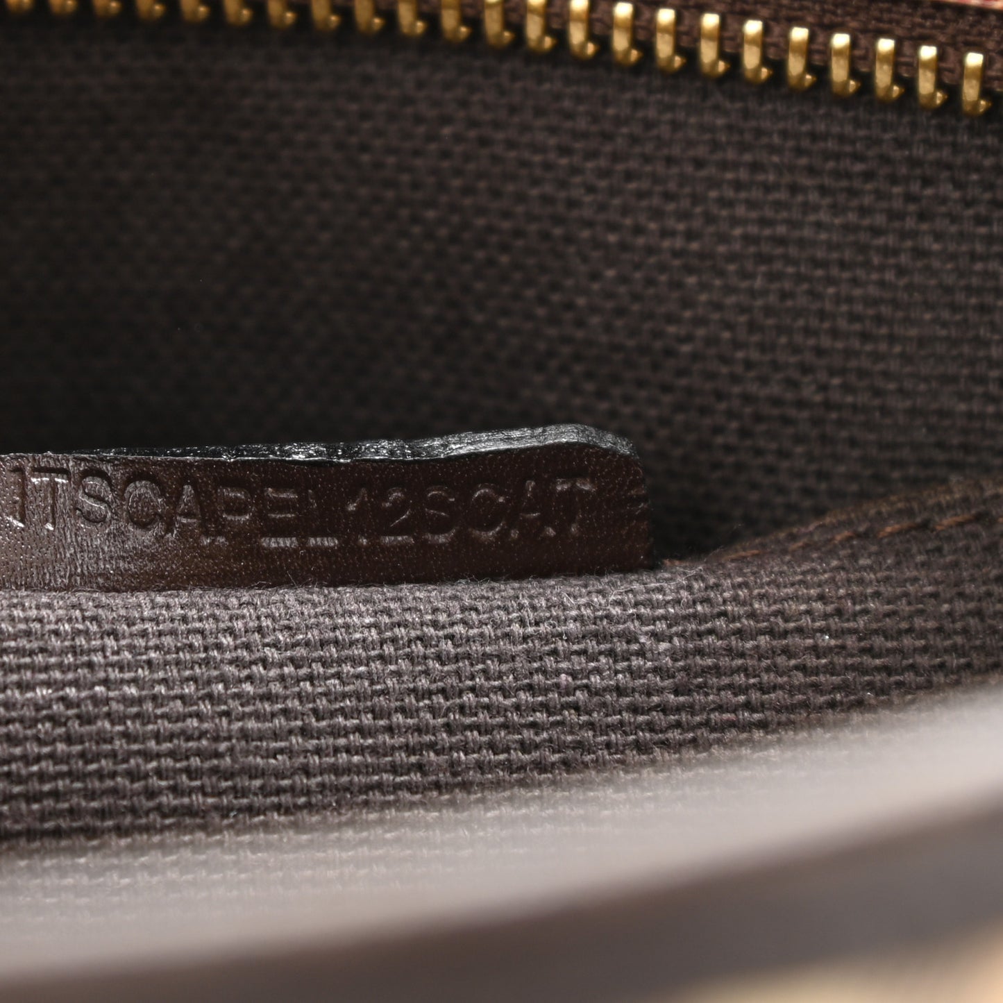 Haymarket Check Medium Tote Chocolate