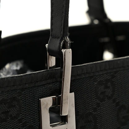 Gucci Monogram Small Bucket Tote Black 22 of 22