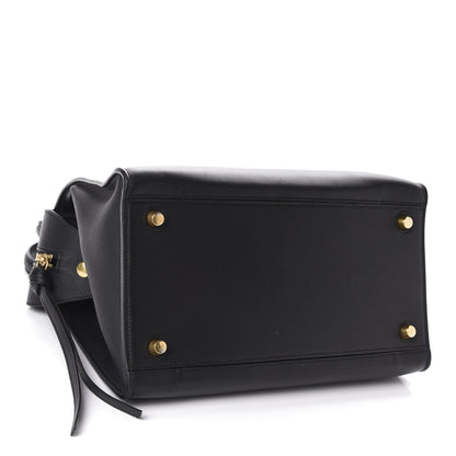 Celine Smooth Calfskin Ring Bag Black 4 of 9