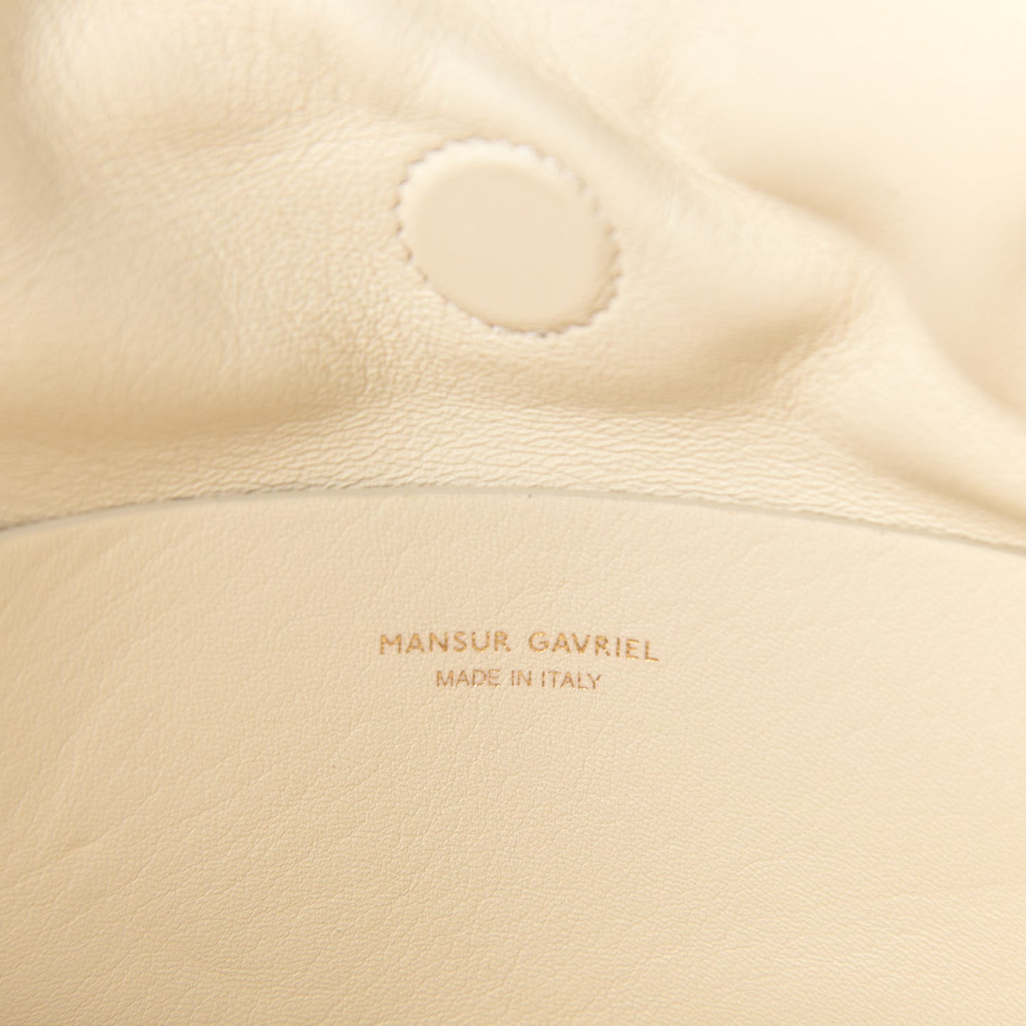 Lambskin Mini Protea Bag Biscotto