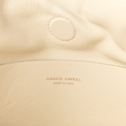 Mansur Gavriel Lambskin Mini Protea Bag Biscotto 8 of 9