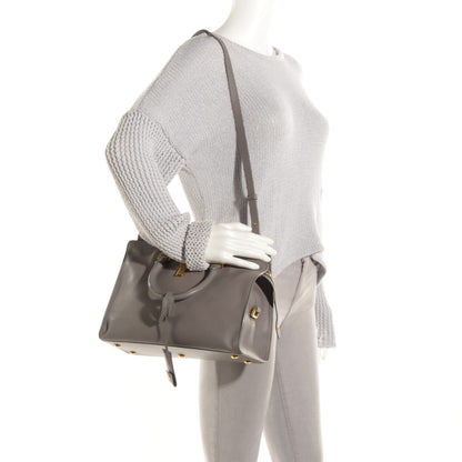 Saint Laurent Calfskin Small Classic Y Cabas Grey 2 of 8