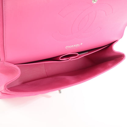 Chanel Iridescent Caviar Quilted Jumbo Double Flap Pink 9 of 9