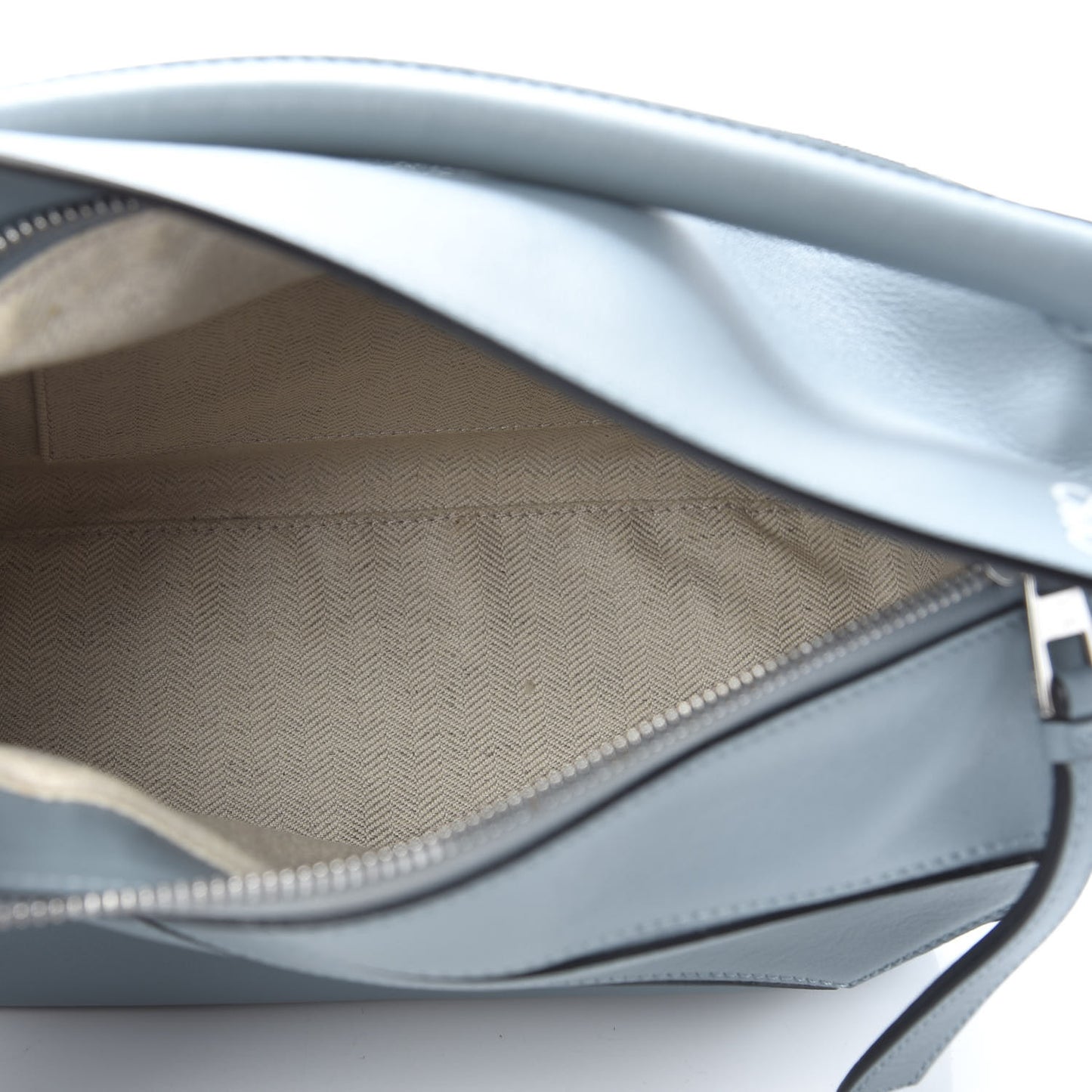 Calfskin Small Puzzle Bag Stone Blue