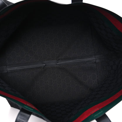 Gucci GG Monogram Medium Totissima Shopping Tote Black 6 of 11